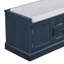 Banc de rangement en velours-69667550
