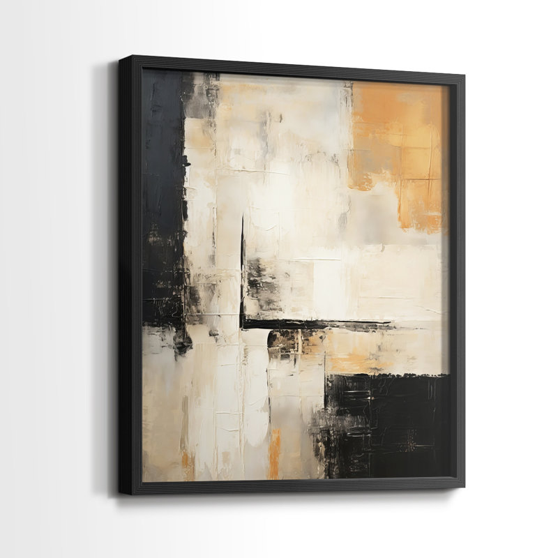 ABSTRACT Series CCCCLX - Reproduction encadrée de qualité supérieure - prête à être accrochée - aucun clou requis