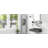 Multi-Functional Corner Cabinet Tall Bathroom Storage Cabinet With Two Doors And Adjustable Shelves, Open Shelf-103547634