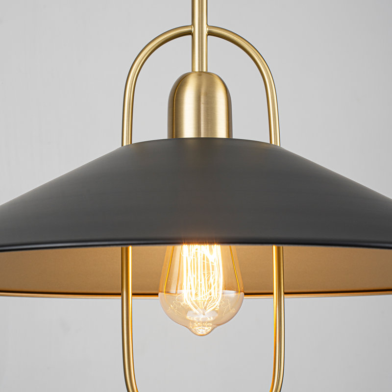 Luminaire suspendu conique 1 lumière