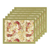 Renne 100% Cotton Rectangle Placemats
