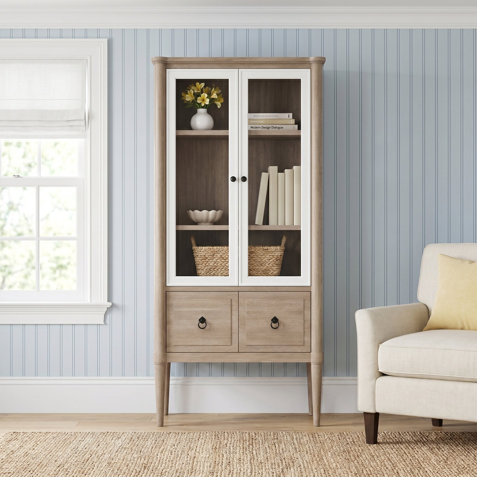 Dana Heights Display Bookcase