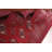 Red Geometric Traditional Runner Rug 3x9