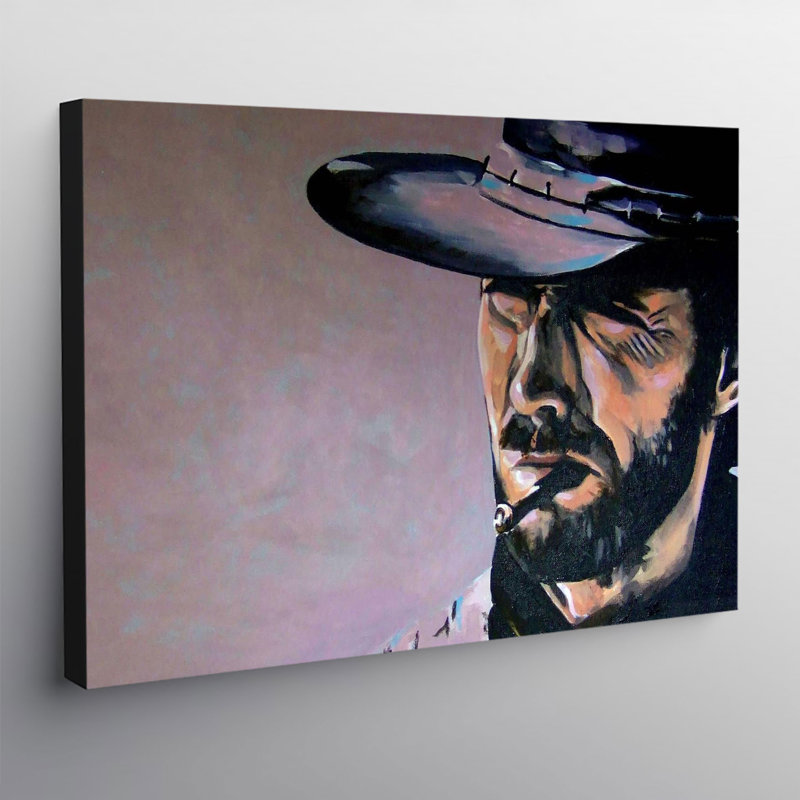 Good Bad And Ugly - Wrapped Canvas Print, 20.5cm H x 31cm W x 4cm D