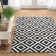 Drubin Geometric Wool Hand Woven Area Rug
