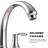 Double Handle Deck Mounted Roman Tub Faucet with Rough-in Valve-102053828