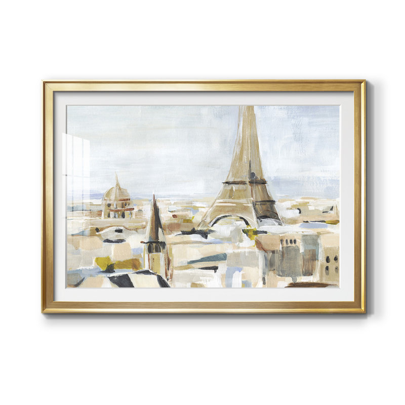 Daylight Paris II - reproduction de cadre photo, Or, L 42,5 po x H 30,5 po