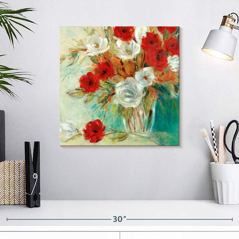 Harnek Summer Vibrant Bouquet II, H 16 po x l 16 po