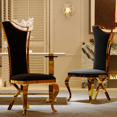 Dining Chairs Set Of 2, Luxury Velvet Dining Room Chairs