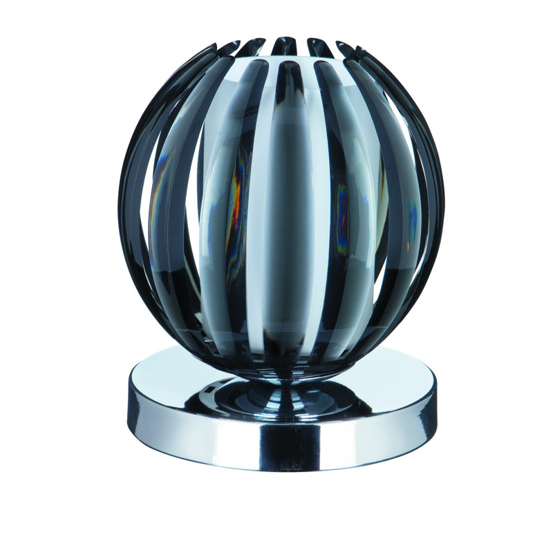 Bernardo Metal Table Lamp, Smoke