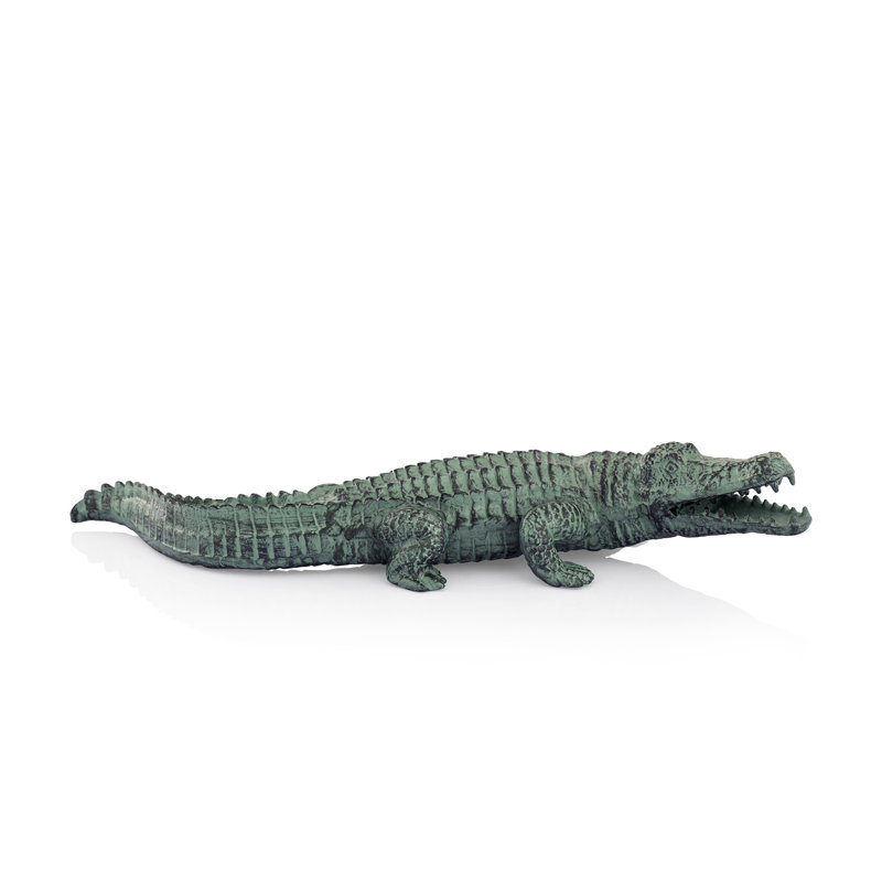 Alligator Weather Resistant Garden Statue
