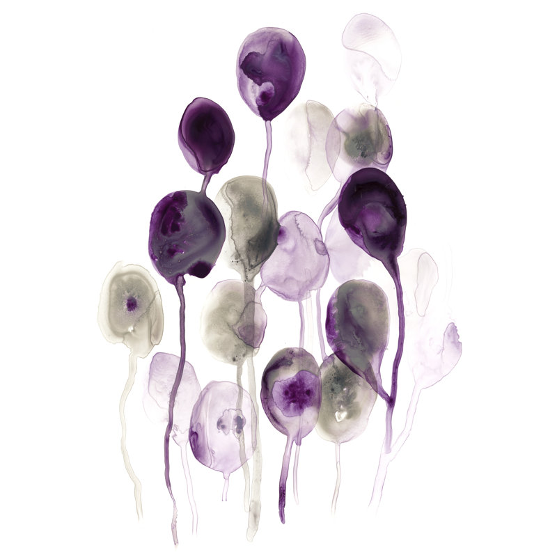 Plum Pods I by June Erica Vess - Wrapped Canvas Print, 46cm H x 30cm W