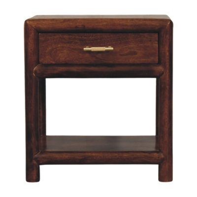 45cm W Solid Wood Bedside Table