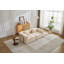 Canapé à compression, canapé-lit à plancher convertible à structure fixe, canapé modulaire sans os sans causeuse, sans assemblage requis, tissu chenille, pour chambre à coucher de salon, beige-824455277