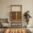 Chinese Style Vintage Display Bookcase-111832963