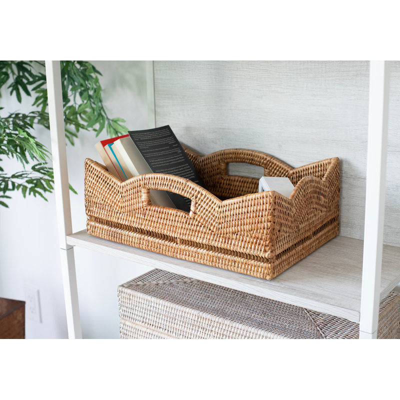 Birch Lane™ Rattan Basket, Brown