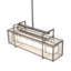 42" Long Nelson Oblong Pendant