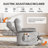 32"W Power Recliner Chair with Vibration Massage and Heating-1307379931