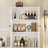 Reshod 71'' Kitchen Pantry With Bookcases, Farmhouse Wall Unit Tv Stand For Tvs Up To 75"-2110925121