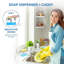 New 2023 Version Soap Dispenser With Added Features - Premium Quality Dish Soap Dispenser - Countertop Kitchen Soap Dispenser, Sink Dish Washing 13 Ounces (Sponge Included)