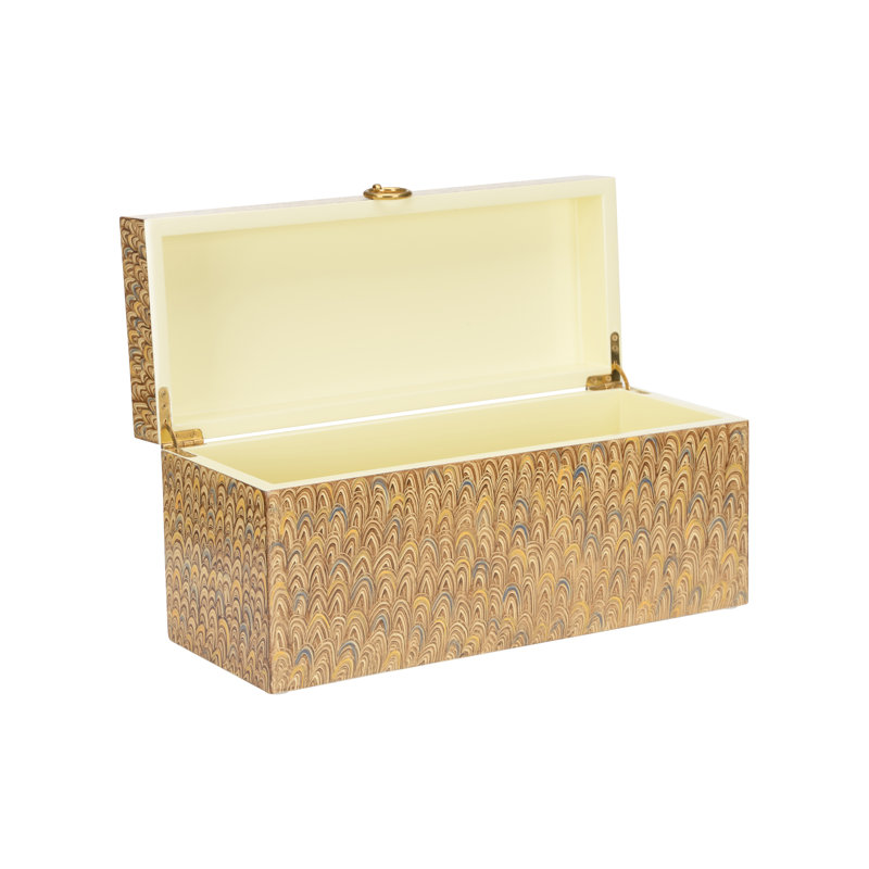 Tanzin Box - Brown Marble
