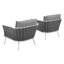 Stance Aluminum Armchair Set of 2-732911847