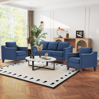 Edgell 3 - Piece Living Room Set