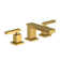 Skylar Widespread Bathroom Faucet with Drain Assembly
