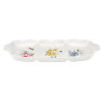 Lenox Butterfly Meadow Divided Condiment Server
