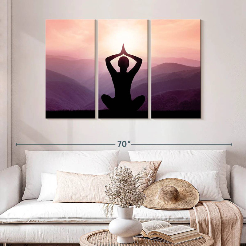 Kerrick Yoga Meditation, H 32 po x l 50 po