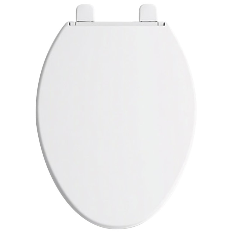 Kohler Brevia Quiet-Close Toilet Seat with Grip-Tight Bumpers and Quick-Attach Hardware, White, Elongated