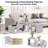 Solid Wood Nesting Tables (Set of 3)-341069004