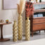 Vases et pots de 29,5 pouces de hauteur, 25,2 pouces de hauteur, structure en métal de 25,2 pouces et salon de 25,2 pouces de hauteur