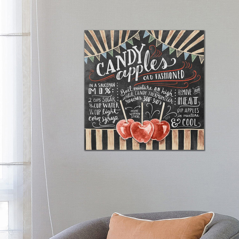 Apricot Glazed Chicken Recipe by Lily & Val - Print on Canvas, Wrapped Canvas, 45.72 cm H x 45.72 cm W x 3.175 cm D