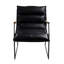 Fauteuil en cuir mat Matt Matt