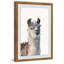 Chewing Llama - Single Picture Frame Painting-1403733440