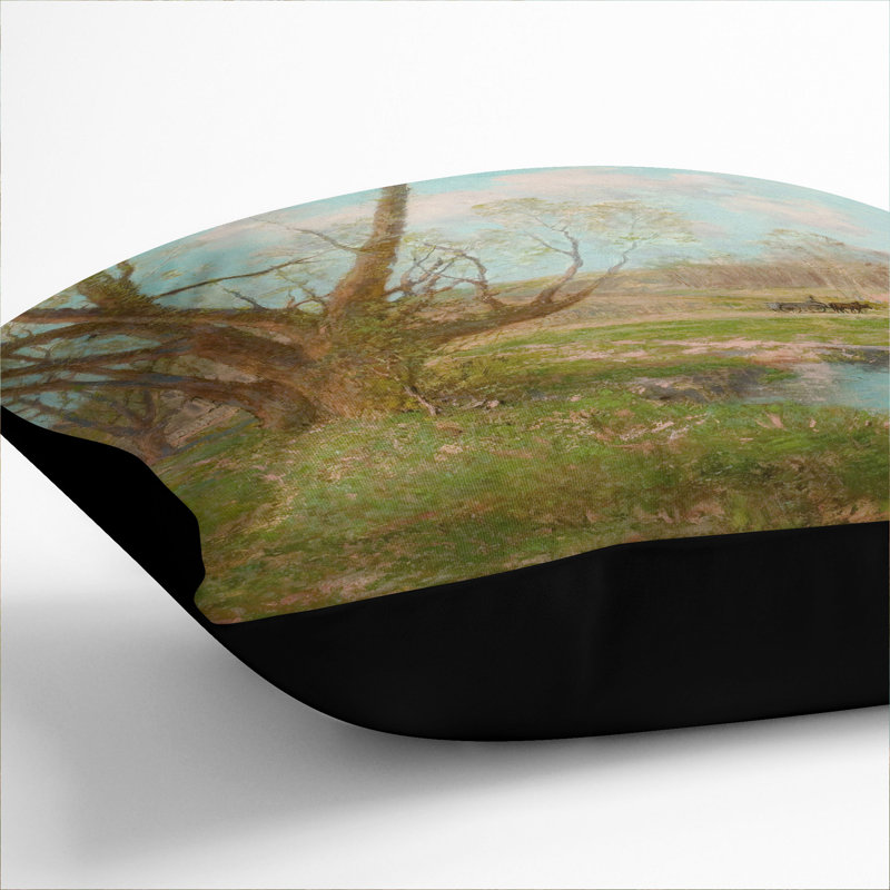 Coming Rain Scatter Cushion, Black, 55cm H x 55cm W x 20cm D