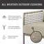 Apruva 72.75'' Metal Outdoor Sofa