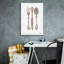 «Epic Graffiti» par Michele Norman, art floral sur toile 18 po x 26 po