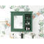 Armoire à pharmacie 30 po x 28 po, armoire de rangement murale pour salle de bain, armoire murale moderne avec miroir, armoire à pharmacie, armoire à miroir avec 3 tablettes ouvertes (meuble-lavabo non inclus)-538237629