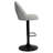 Bridgette 24"-32" Swivel 360° Upholstered Footrests Adjustable Height Bar Stool-1971655822