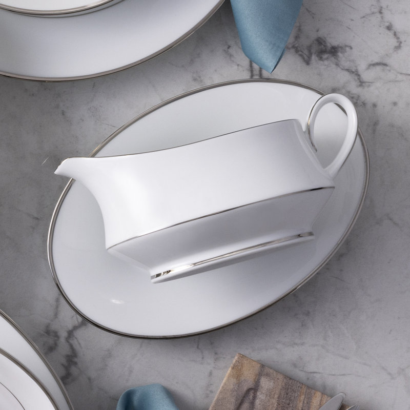 Noritake Spectrum Gravy with Tray (2 Pieces), 13 oz.