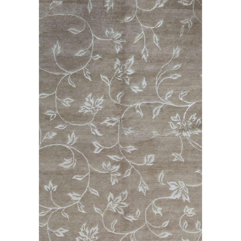 Himalayan Wool Floral Indoor Rug