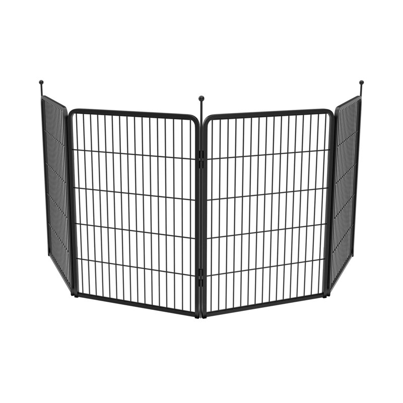 FXW Instant Unleashed Dog Playpen, Portable Pet Fence for Outdoor, RV Trips, and Camping, 45inch, 4 Panels for Large Dogs│Patented
