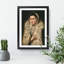 Lady in a Fur Wrap by El Greco - Picture Frame Painting-62758606-62758608