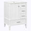 Meuble-lavabo 24,8 po avec lavabo en céramique-128979816