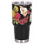 Verre à champagne papillon noir 30 oz