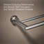 Purist® Double 24" Wall Mounted Towel Bar-1265809523
