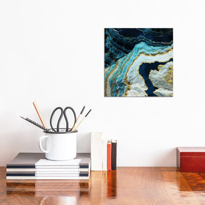 Aerial Ocean Abstract - Print on Canvas