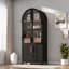 Grand garde-manger arqué 71 "avec tablettes de porte 71"-1386731458